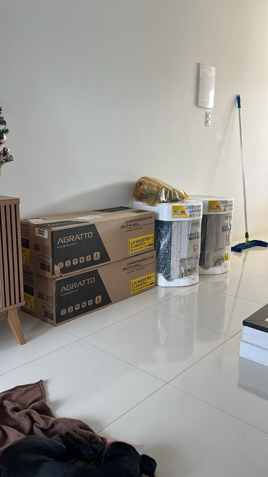 Instalação de sistema split residencial